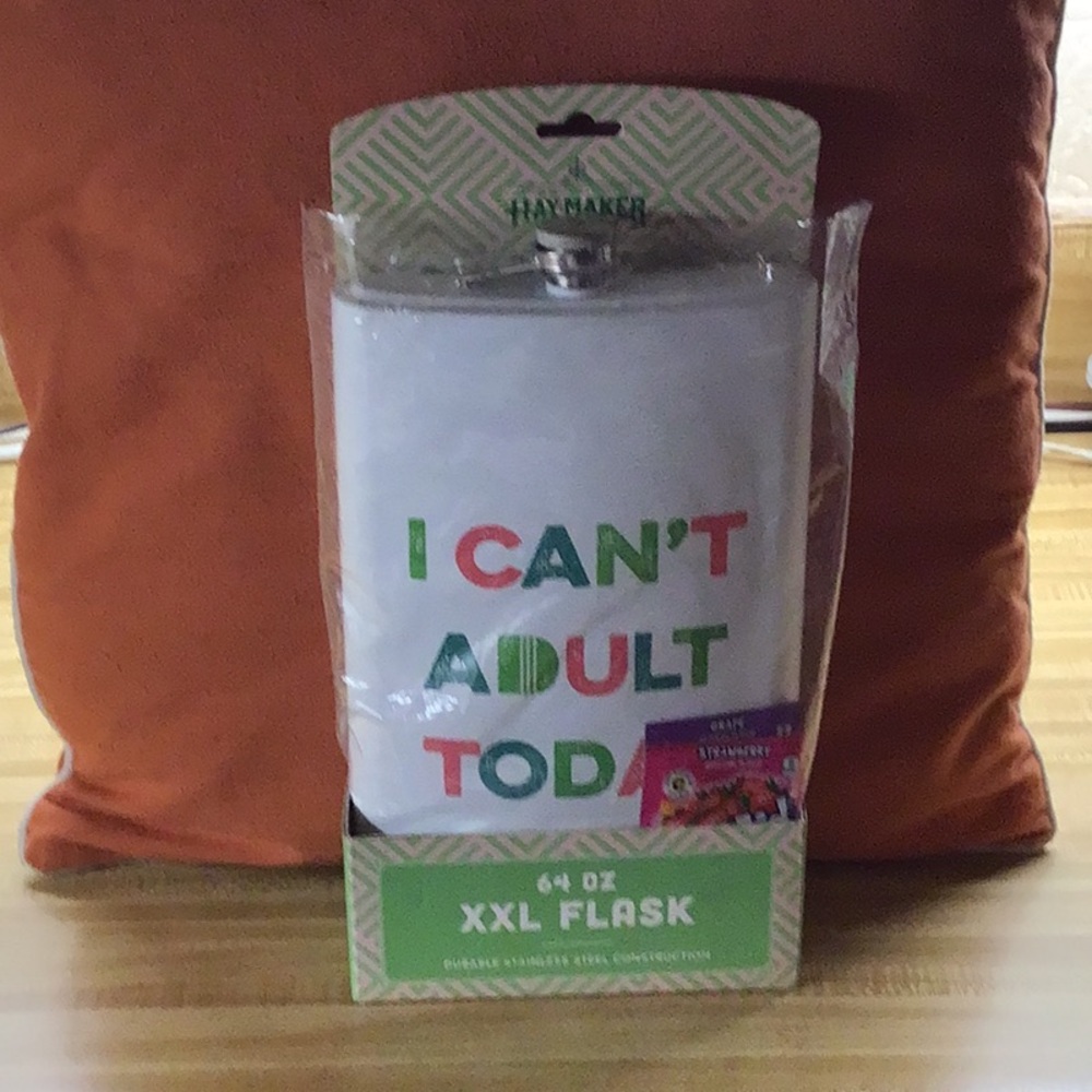 Green XXL Stainless Steel Flask